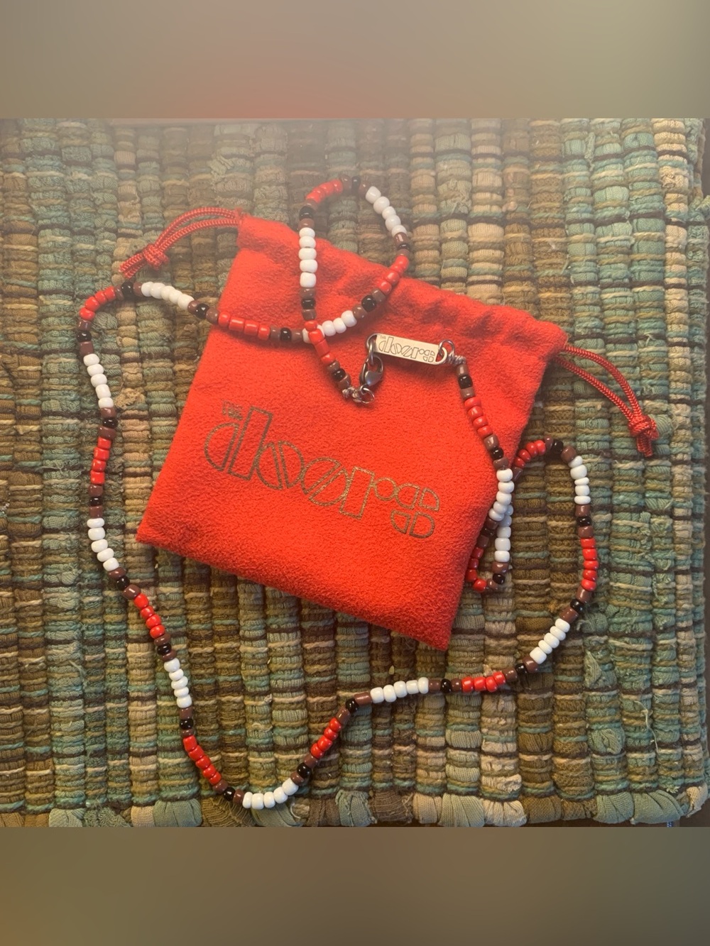 The Doors Jim Morrison Beaded Necklace